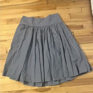 Ralph Lauren Black and White A-Line Skirt